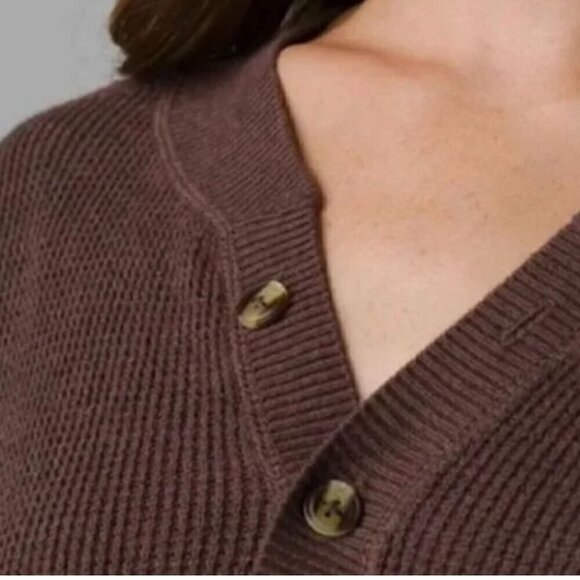 NWT Prana Milani Henley Dress in Clove - Size Extra Small - Picture 9 of 11